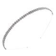 thumbnail image 5 of 1pc Simple Strass Cheveux Bande Bande Coiffure pour les Femmes (Argent), 5 of 5
