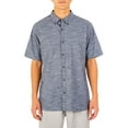 thumbnail image 1 of Hurley Chemise à Manches Courtes Texturée pour Hommes, Noir, TG, 1 of 10