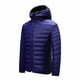 thumbnail image 5 of Ceisia Men's Hooded Standing Collar Functional Pockets Gift Solid Color Jacket - nylon for Daily & Outdoor Wear, 5 of 9