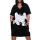 thumbnail image 1 of Vestido suelto con bolsillo de Bulldog Francés vestidos de noche de lujo vestidos elegantes y bonitos para mujer vestido elegante 2025, 1 of 7