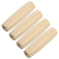 thumbnail image 6 of Amosfun 4-Pack Universal Wood Handle Set Replacement for Grill Tools, Kitchen Utensils, Easy to Install and, 6 of 8