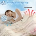 thumbnail image 3 of Sunflower Cooling Blanket, Lightweight Breathable Summer Throw Blanket with Double Sided Cold Effect,Farmhouse Rose Floral Vintage Butterfly Picnic Beach Blankets Bed Sheet for Hot Sleepers 40"x60", 3 of 8