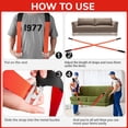 thumbnail image 2 of Cintas elevadoras Moving Straps Ytonet para muebles para 2 personas, 363 kg, 2 of 9