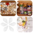 thumbnail image 4 of 100pcs blanco mini conchas de concha de mar artesanía boda jardín acuario decoración, 4 of 6