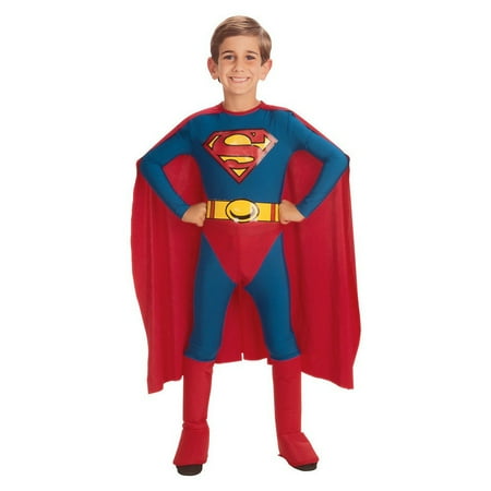 Latex Superman Costume - Classic Superman Child Costume - Small