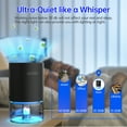 thumbnail image 4 of Alrocket Small Dehumidifiers for Bedroom 27oz with Auto-off,7 Colors LED Light up to 215 sq.ft-Black, 4 of 8