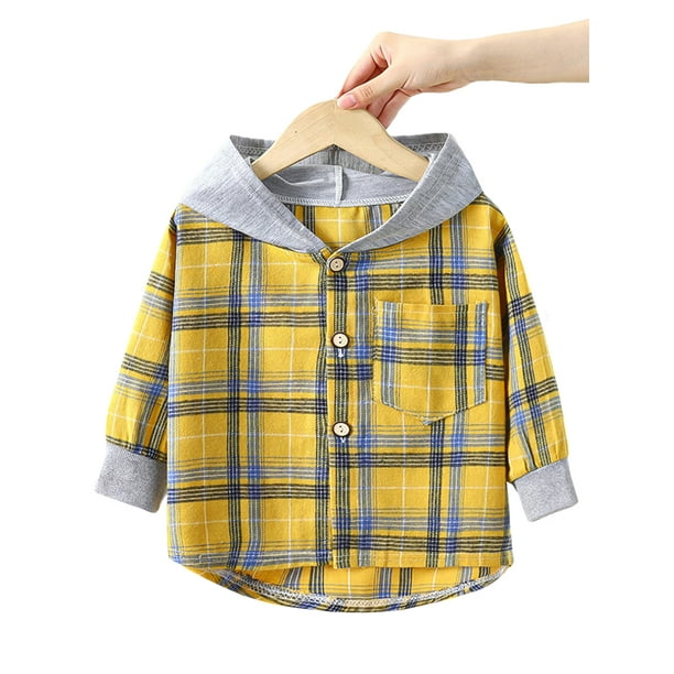 Hooded top casual shirts