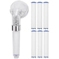 thumbnail image 2 of Bathroom Handheld Shower Water Saving Head Set with 6 Filters High Pressure Portable Shower Head Hand Shower, 2 of 5