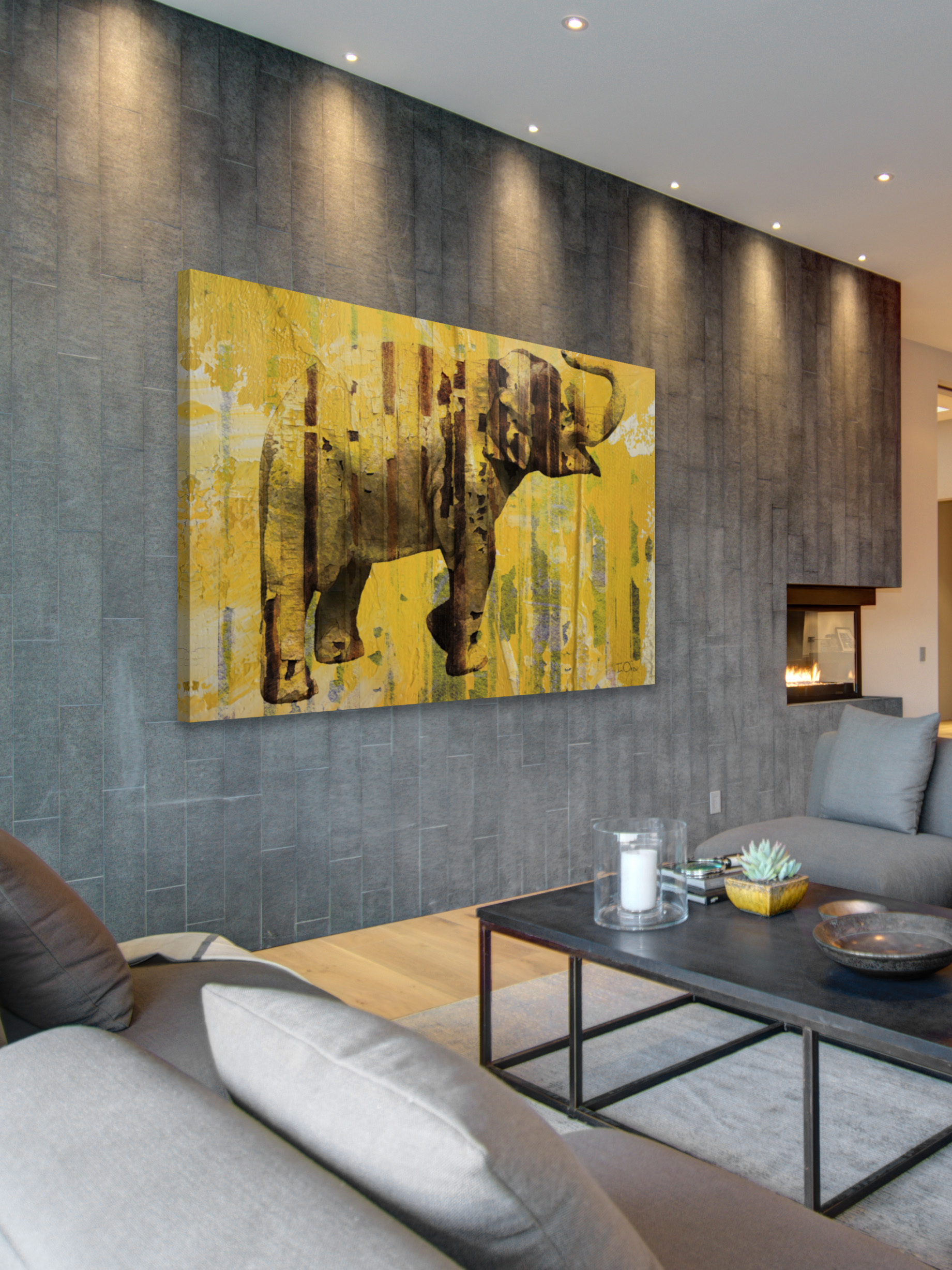 Marmont Hill Follow Me Painting Wall Art Print
