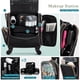 thumbnail image 3 of Stagiant Estuche de maquillaje con ruedas, estuche de maquillaje profesional, organizador de cosméticos de viaje, bolsa de almacenamiento para maquilladores, peluqueros, barberos, con 5 bolsas de aseo, 3 of 5