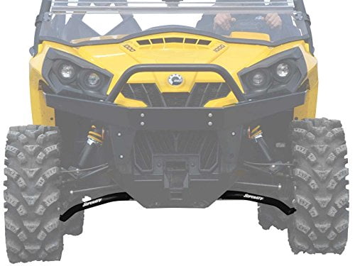 SuperATV Scratch Resistant 3-in-1 Flip Windshield For 2011