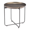 thumbnail image 1 of Mesa Lateral Kessa Muebles Bronson Dorado, 1 of 9