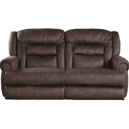 Catner Atlas Extra Tall Reclining Fabric Sofa In Sable Catner Atlas Extra Tall Reclining Fabric Sofa In Sable