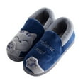 thumbnail image 4 of Herrnalise Men Winter Home Slippers Cartoon Cat Non-slip Warm Indoors Bedroom Floor Shoes clearance under $10 !, 4 of 7
