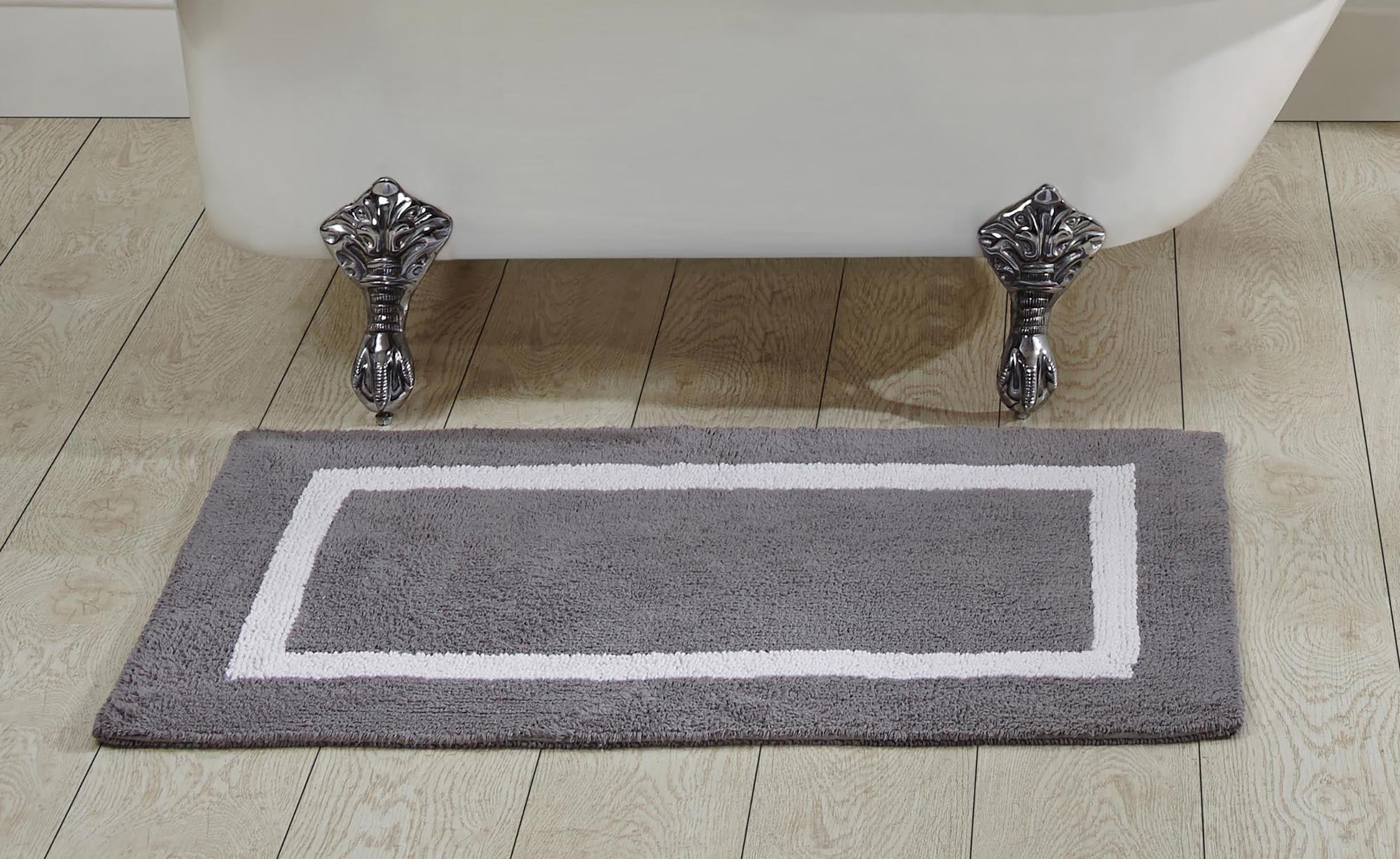 Better Trends Hotel Tufted Bath Mat Rug, 100 Cotton, 24" x 40