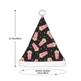 thumbnail image 3 of Salouo Popcorn for Adult Christmas Hat Xmas Holiday Hat Santa Hat for Women & Men Festive Headwear Accessories Fit for Christmas/ New Year/Holiday/Party,1PC, 3 of 6