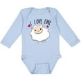thumbnail image 3 of Inktastic I Love Ewe- Cute Sheep Boys or Girls Long Sleeve Baby Bodysuit, 3 of 5