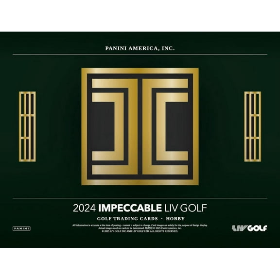 2024 Panini Impeccable LIV Golf Hobby Box