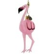 thumbnail image 3 of Fancy Pink Flamingo Ornament - 1 Glass Ornament 5 Inch, Glass - Beach Sun Florida Bird One Leg 18006, 3 of 3