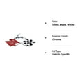 thumbnail image 2 of KNS Accessories KC4525 Chevrolet 1961 Impala Die Cast Rear Quarter Panel Emblem, 2 of 3