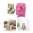 thumbnail image 2 of ZPAQI Girl-Flowerpot Silicone Mold Succulent Planter Concrete Mold Pen Holder Mold, 2 of 10