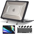 thumbnail image 1 of Étui de Protection pour MacBook Pro 13 Pouces Puce M2 2022 2021 2020 Modèle A2338 M1 A2289 A2251, Robuste, 1 of 5
