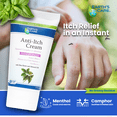 thumbnail image 5 of Earth's Care Anti Itch Cream with Natural Active Ingredients Camphor & Menthol- Paraben-Free - 2.4 oz, 5 of 10