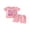 Pink, variant on BemeyourBBs Kids Toddler Baby Girls Summer Clothes 2 Piece Outfit In My Daddys Lil Girl Era Letters Print Short Sleeve Crew Neck T-shirt With Pockets Shorts Set