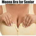 thumbnail image 5 of Moona Bra for Senior, Moona Bra - Front Closure Breathable Bra for Seniors, Full Coverage Bras for Older Women, 5 of 6