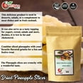 thumbnail image 5 of Natural Special Pineapple Dried Ring - All Natural - Dried Pineapple, Natural Dried  Fruit, Gift, Holiday Snacks - 1 Lb. | One Pound |, 5 of 9