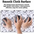 thumbnail image 5 of Gaming Mouse Pad White, Big Mouse Pads Office Desk Pad, XXL Mousepad Non-Slip Rubber Base Waterproof with Stitched Edges, 35.4 X 15.7 inch for Work/Game/Office/Home Little Penguin Isolated, 5 of 6