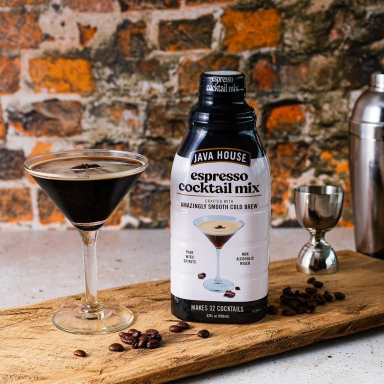Java House Cold Brew Espresso Cocktail Mix, 100% Arabica Coffee