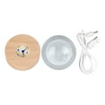 thumbnail image 3 of Crystal Ball Night Light,6cm 3D Crystal Ball Sculpture Round Night Light D Crystal Ball True Excellence, 3 of 8