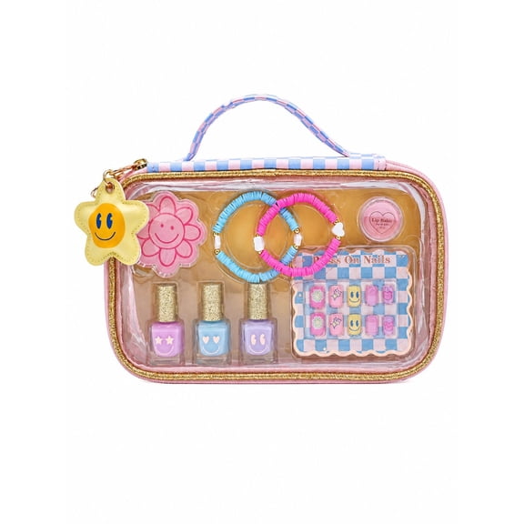 Wonder Nation Beauty Handbag Accessories Set, 9 Piece Set, Children 6 years and up