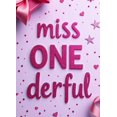 thumbnail image 4 of LUUFILx Miss Onederful Party Banner Backdrop for First Birthday Decorations Photography Props Supplies Event Background Celebration Decor Pink Theme, 4 of 8