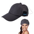 thumbnail image 4 of Gorra Con Bluetooth Gorra Con Música Bluetooth Gorra Deportiva Con Bluetooth Inalámbrico Bluetooth 4.2 Auriculares Auriculares Sombrero Música Deporte Correr Gorra De Béisbol Fyydes Cocina, Decoración y Otros, 4 of 5