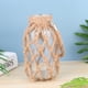 thumbnail image 5 of Florero de vidrio de cuerda de cáñamo simple maceta hidropónica contenedor de plantas verdes maceta creativa para la sala de estar de la oficina en casa, 5 of 5
