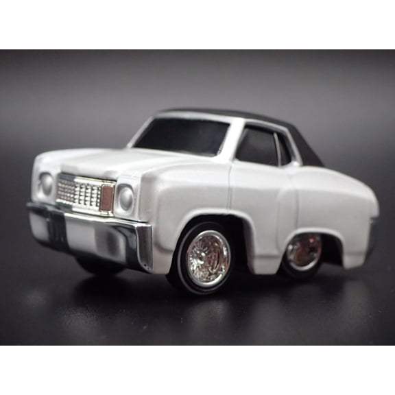 Open Box 1970 70 CHEVY CHEVROLET MONTE CARLO CAR TUNED WHITE 1:64 SCALE DIECAST MODEL CAR