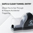 thumbnail image 3 of Trampa para ratones OWLTRA TST-217 con túnel de seguridad para interior y exterior, 2 piezas, 3 of 6