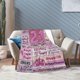 thumbnail image 3 of LHSHID Dinosaurs and The Woods Blanket Flannel Soft and Comfortable Anti static Bed Sofa Blanket 30x40in, 3 of 6