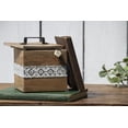 thumbnail image 5 of Foreside Home & Garden Antique White Wood Jewelry Trinket Storage Box with Handle, 5 of 7