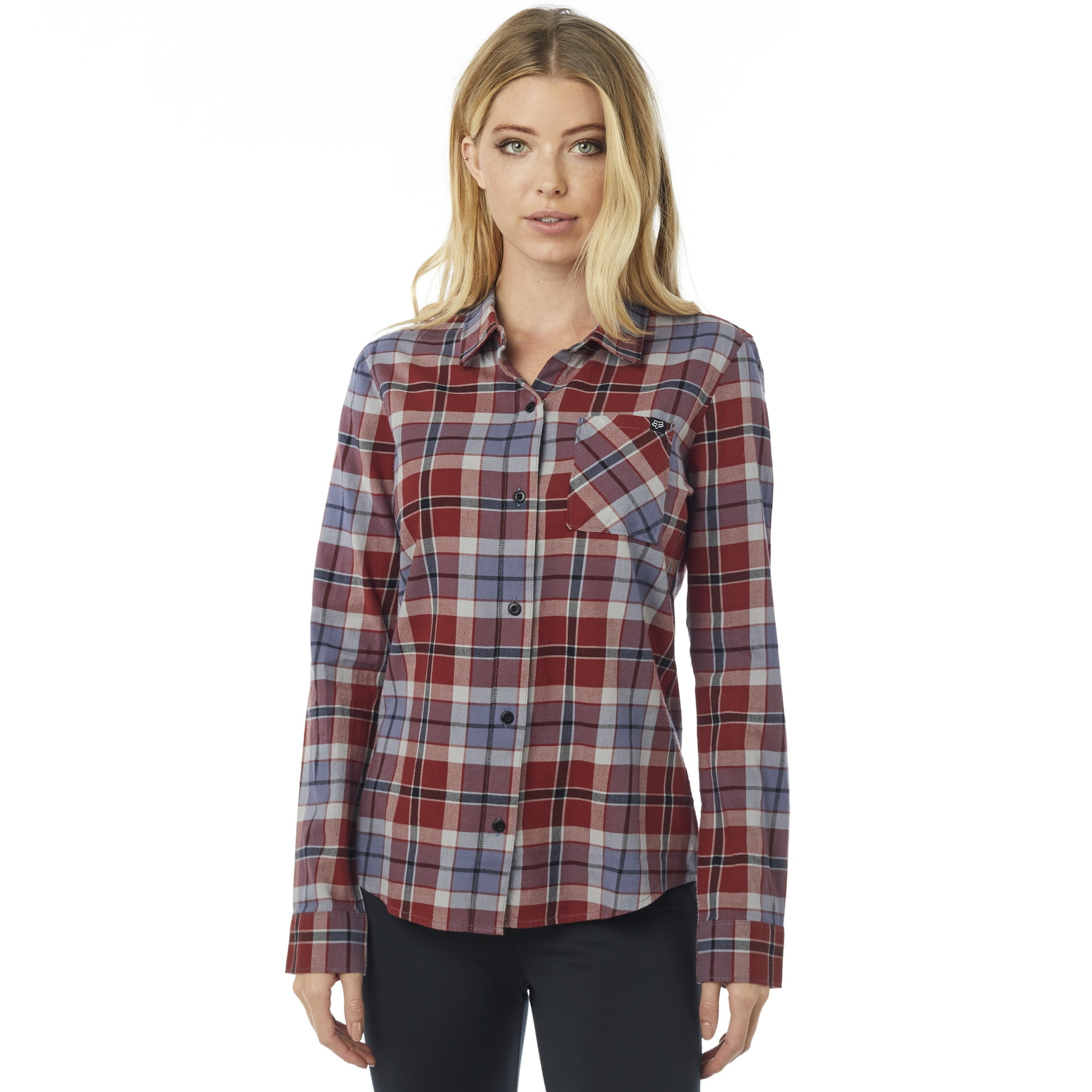 Fox Racing Womens Big Air Flannel LS 