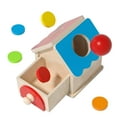 thumbnail image 3 of Coin Box Wooden Sensory Toys Montessori Object Permanence Box Birthday Gifts, 3 of 8