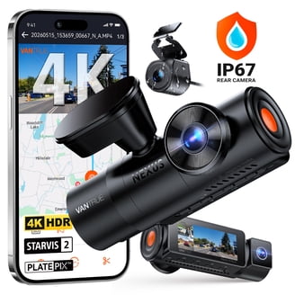 VIOFO 4K HDR Dash Cam Recorder for Vehicles, Front and Rear A139