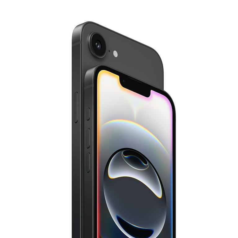 AT&T Apple iPhone 16e, 128GB, Black - Prepaid Smartphone [Locked