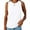 White, variant on Women's Round Neck T-shirt Solid Color Casual Loose Vest Sleeveless Tops