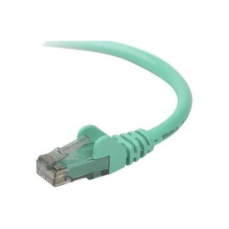 UPC: 0722868778968 | Belkin A3L980-14-GRN 14 ft. Cat 6 Green Network Ethernet Cable