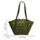 thumbnail image 3 of Bolso Mujer Hobo Gran Capacidad Simple Niñas Invierno Bolso Verde, 3 of 9
