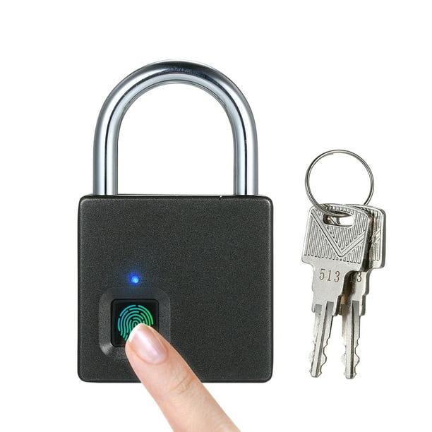 Smart Fingerprint Lock USB Rechargeable 10 Sets Fingerprints IP65