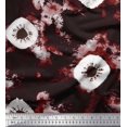 thumbnail image 1 of Soimoi Poly Georgette Fabric Spider Tie-Dye Decor Fabric Printed Yard 42 Inch Wide, 1 of 3